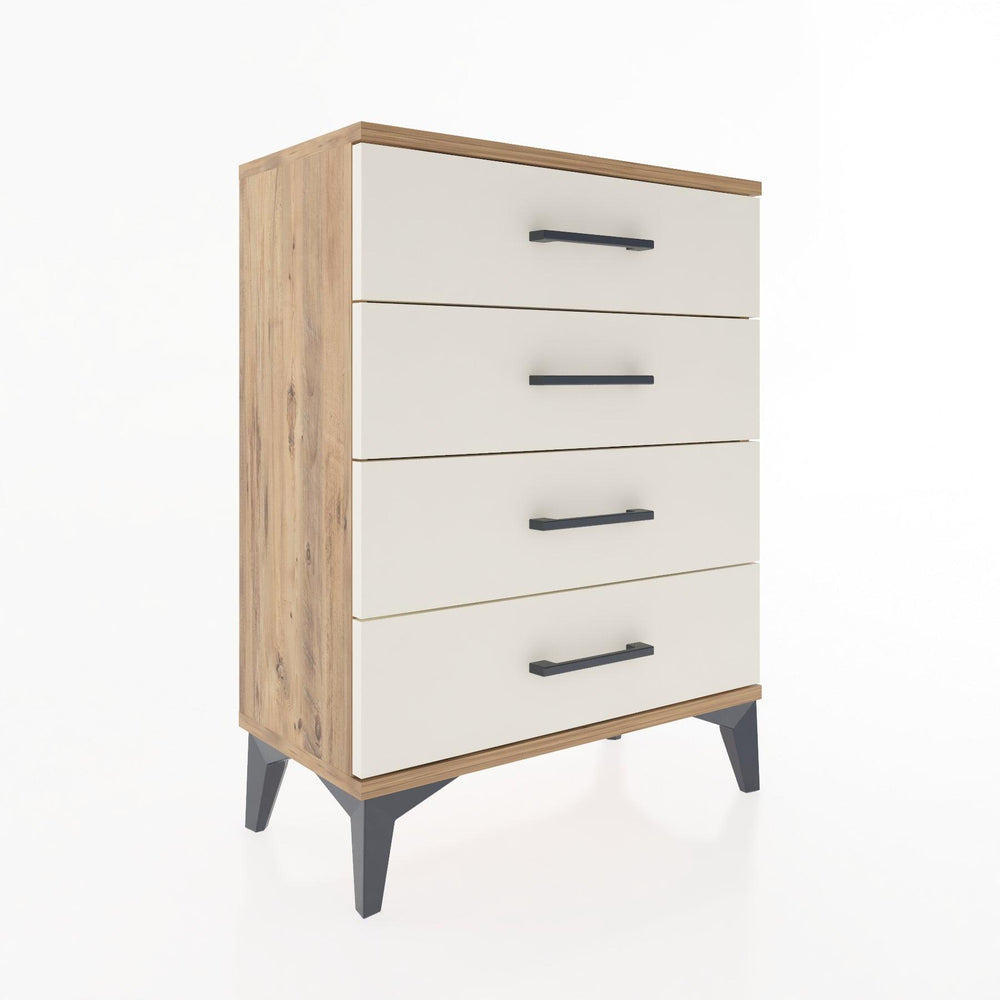 Woodntry Modüler Komodin Çam 60x30x68 cm Çekmeceli C1-3