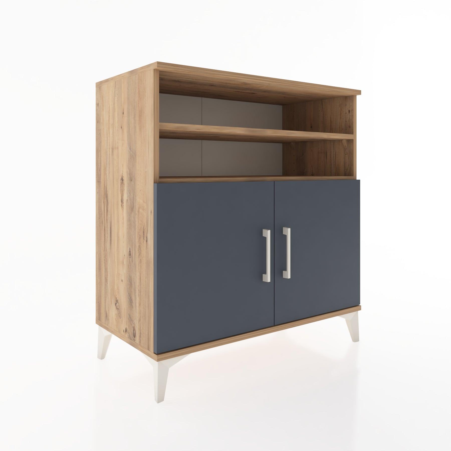 Woodntry Modular Dresser Pine 88x44x84 cm with Cover and Shelf KR39-3