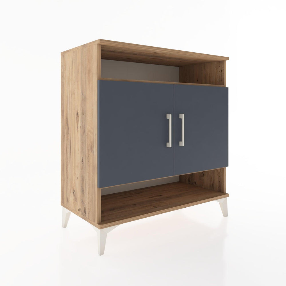 Woodntry Modüler Şifonyer Çam 88x44x84 cm Kapaklı ve Raflı KR69-3