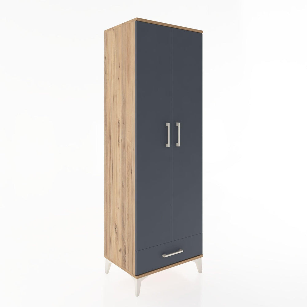 Woodntry Modular Cabinet Pine 60x44x170 cm with Doors and Drawers KC8-3