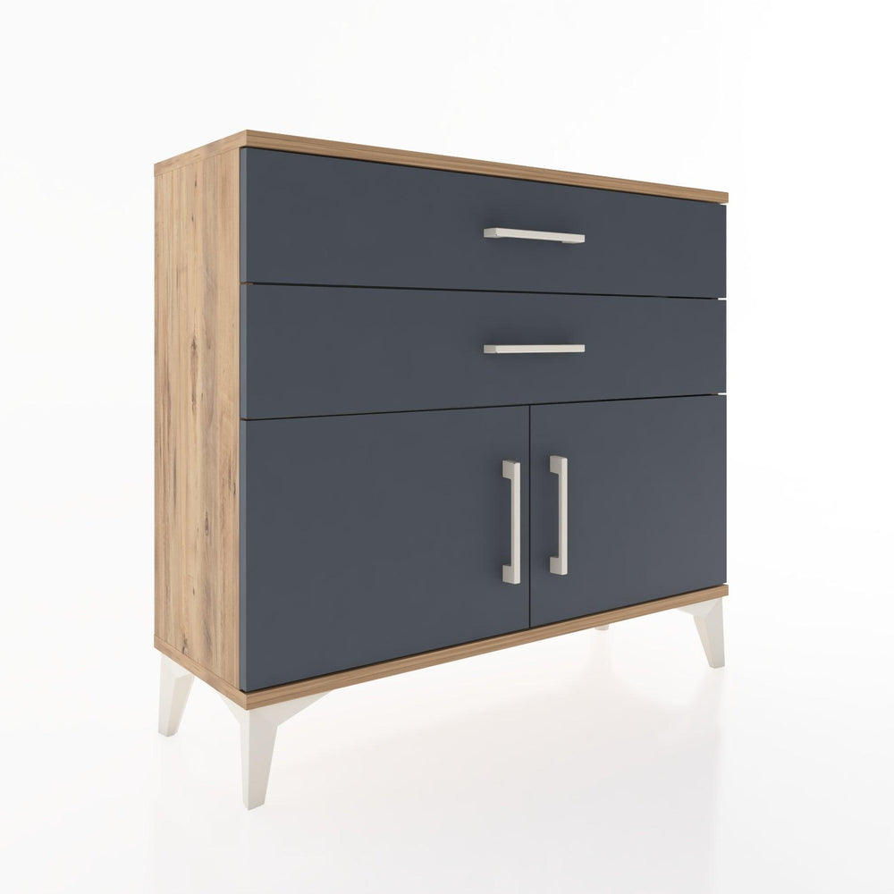 Woodntry Modüler Şifonyer Çekmece ve Kapaklı V4 88x30x68 cm Aytaşı - Woodntry