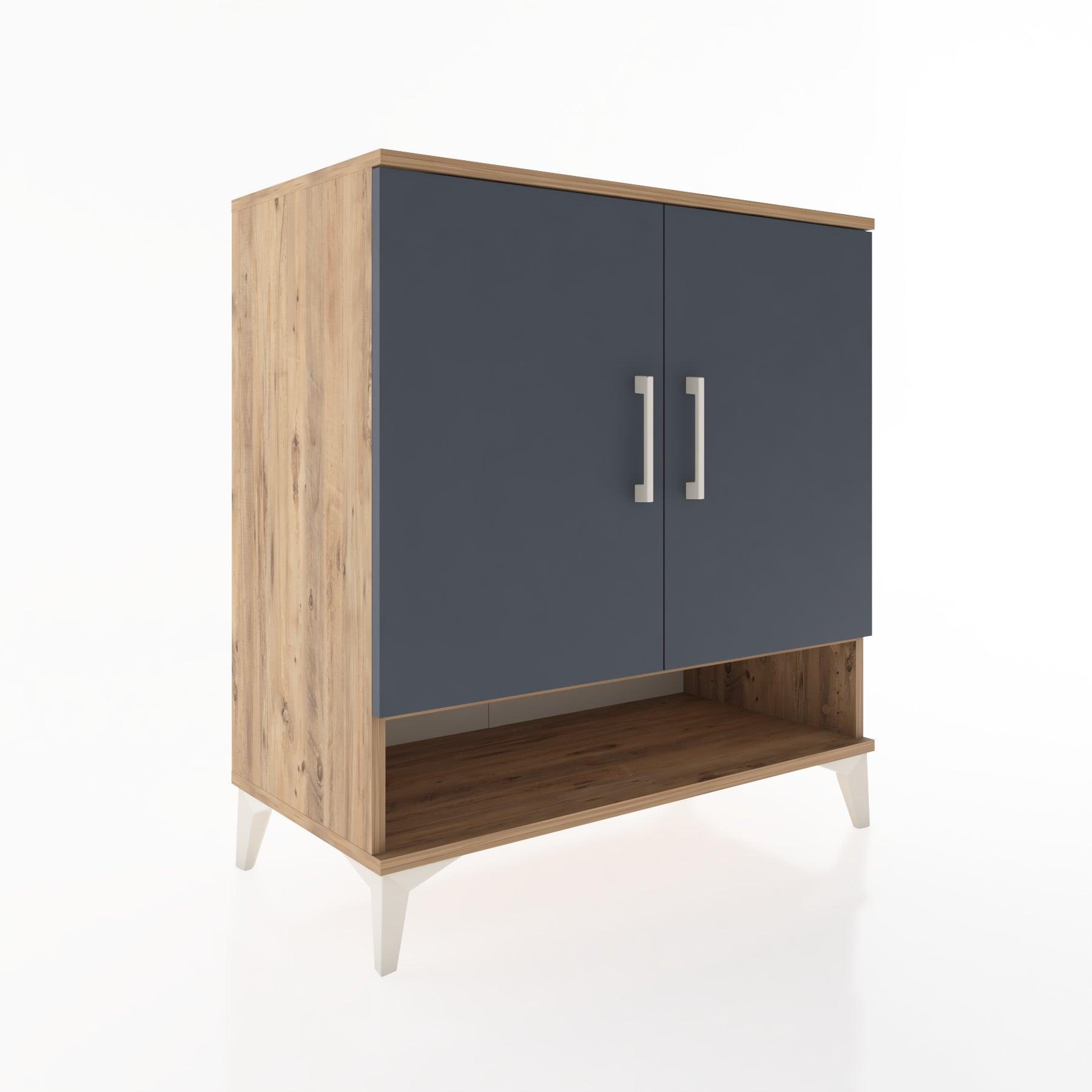Woodntry Modular Dresser Pine 88x44x84 cm with Cover and Shelf KR74-3