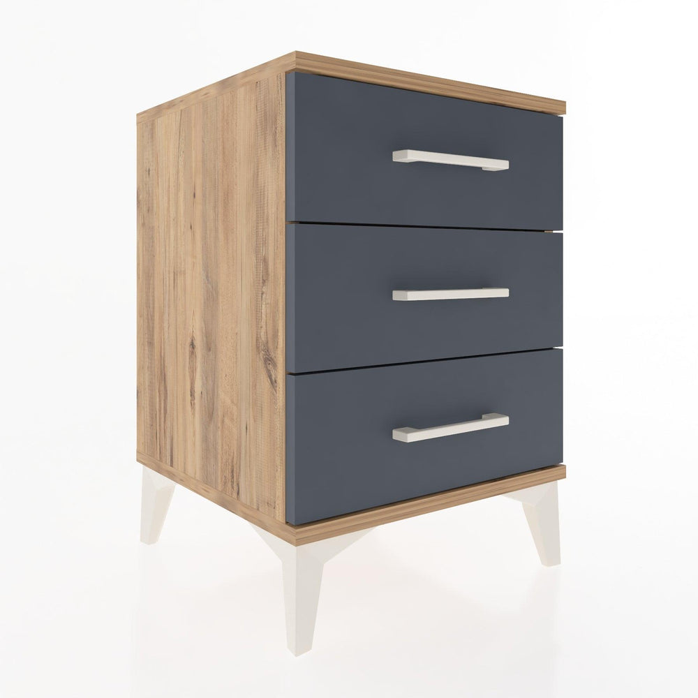 Woodntry Modular Nightstand Pine 44x44x52 cm Drawer C1-3