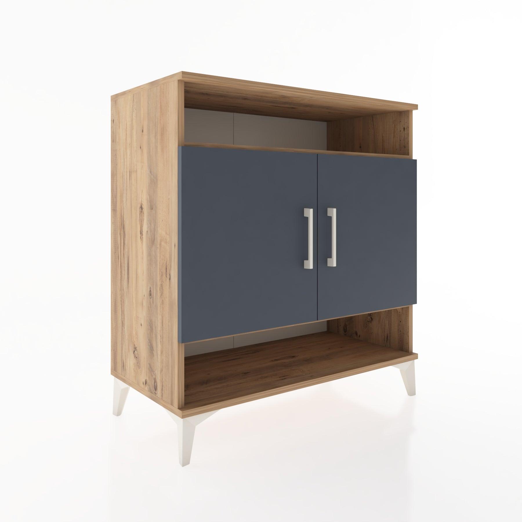 Woodntry Modular Dresser Pine 88x44x84 cm with Cover and Shelf KR67-3