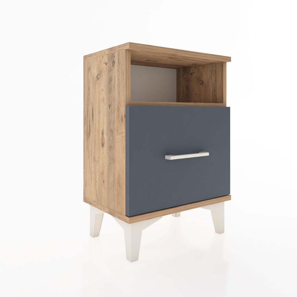 Woodntry Modüler Komodin Raf ve Çekmece 44x30x52 cm Çam - Woodntry