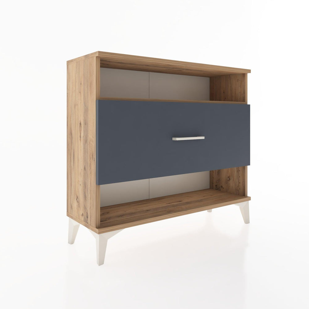 Woodntry Modüler Şifonyer Raf ve Çekmece V2 88x30x68 cm Çam - Woodntry