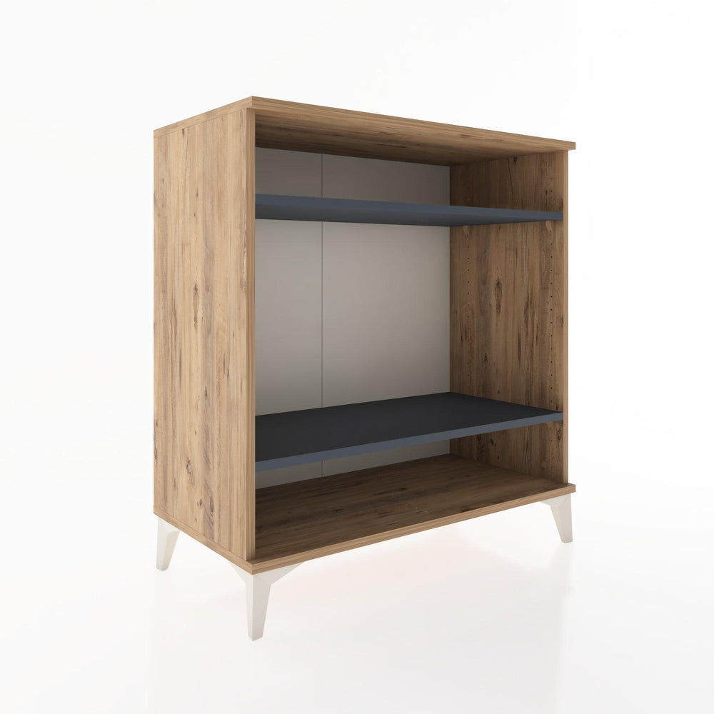 Woodntry Modüler Şifonyer Çam 88x44x84 cm Raflı R122-3