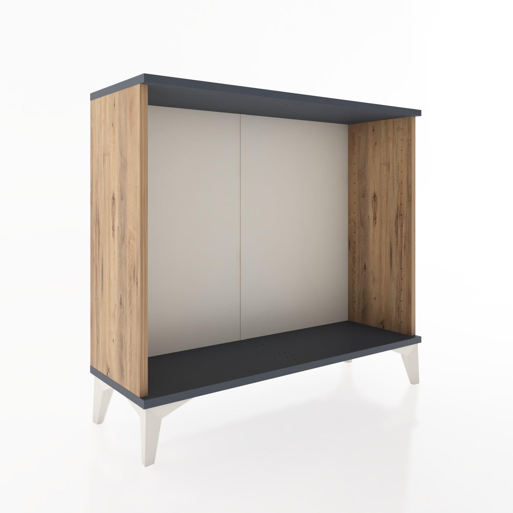 Woodntry Modüler Şifonyer Tek Bölmeli 88x30x68 cm Çam - Woodntry