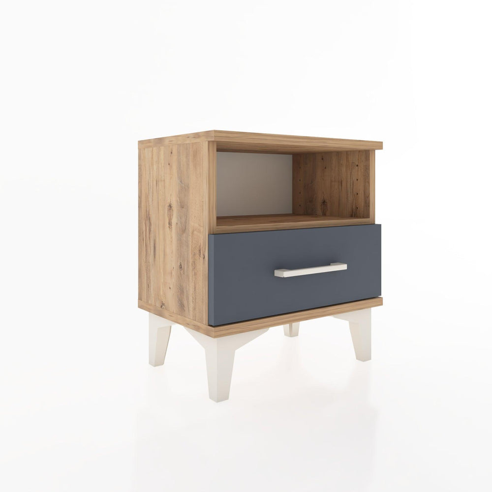 Woodntry Modüler Komodin Raf ve Çekmece 44x30x36 cm Çam - Woodntry