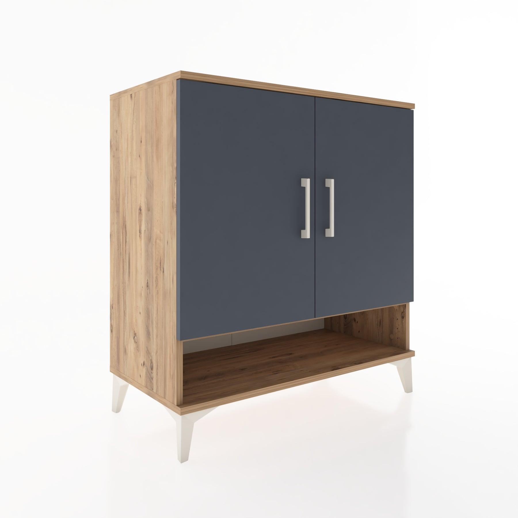 Woodntry Modular Dresser Pine 88x44x84 cm with Cover and Shelf KR76-3