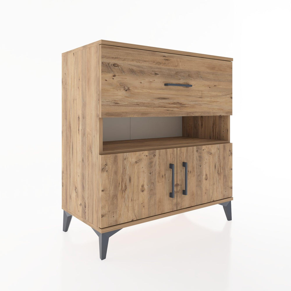 Woodntry Modüler Şifonyer Çam 88x44x84 cm Fonksiyonel F108-3