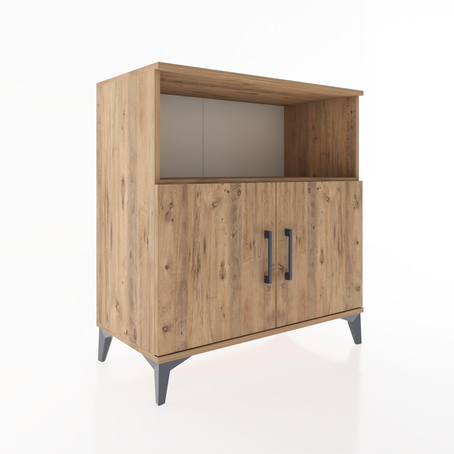 Woodntry Modular Dresser Pine 88x44x84 cm with Cover and Shelf KR40-3