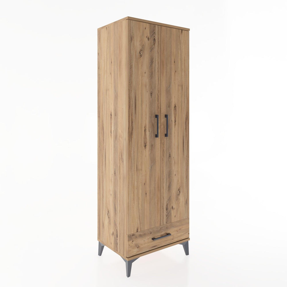 Woodntry Modular Cabinet Pine 60x44x170 cm with Doors and Drawers KC8-3