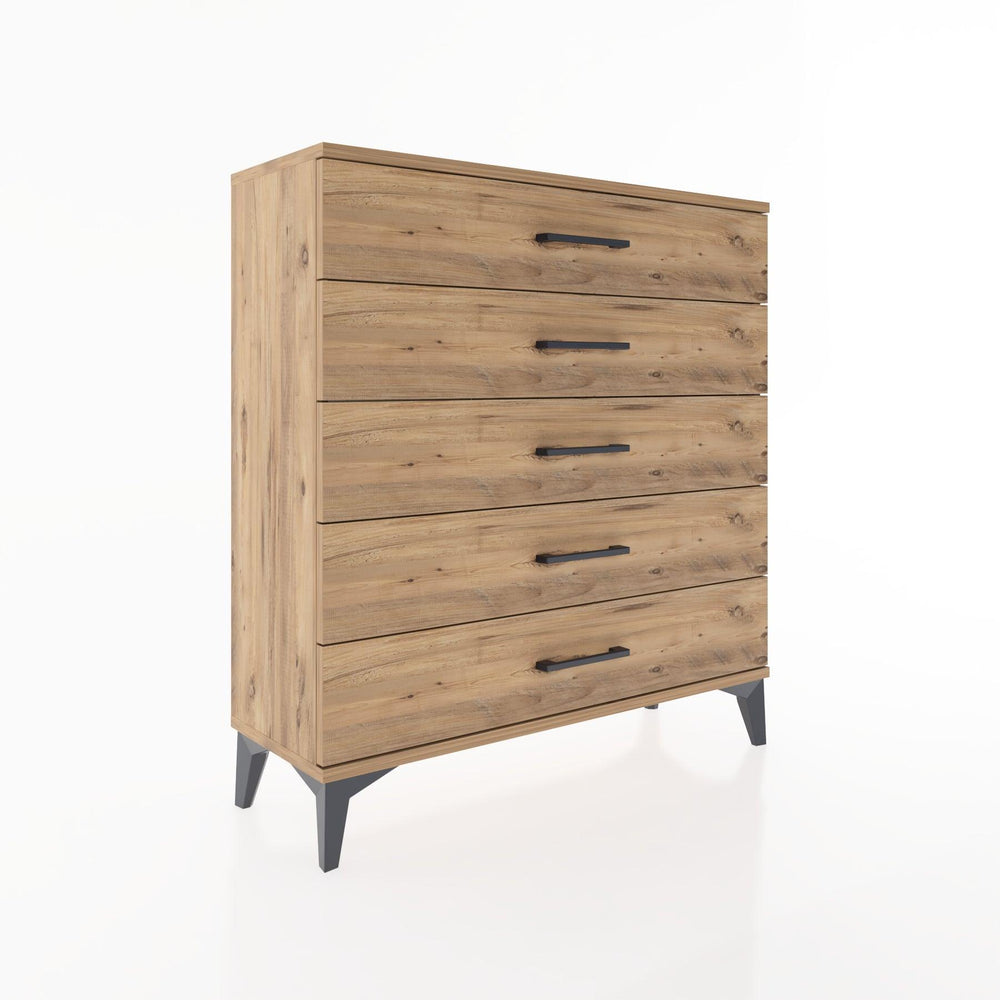 Woodntry Modular Dresser Pine 88x30x84 cm Drawer C1-3
