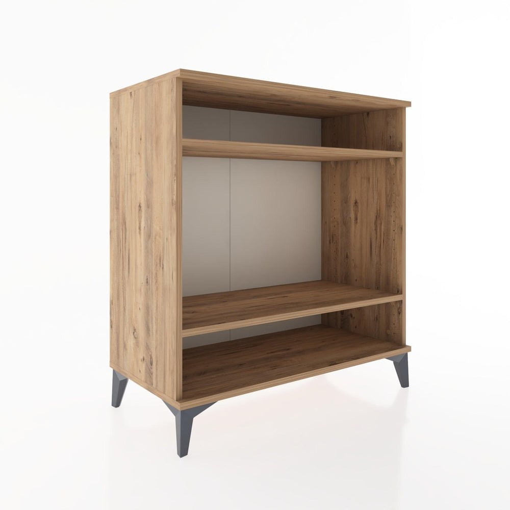 Woodntry Modüler Şifonyer Çam 88x44x84 cm Raflı R122-3
