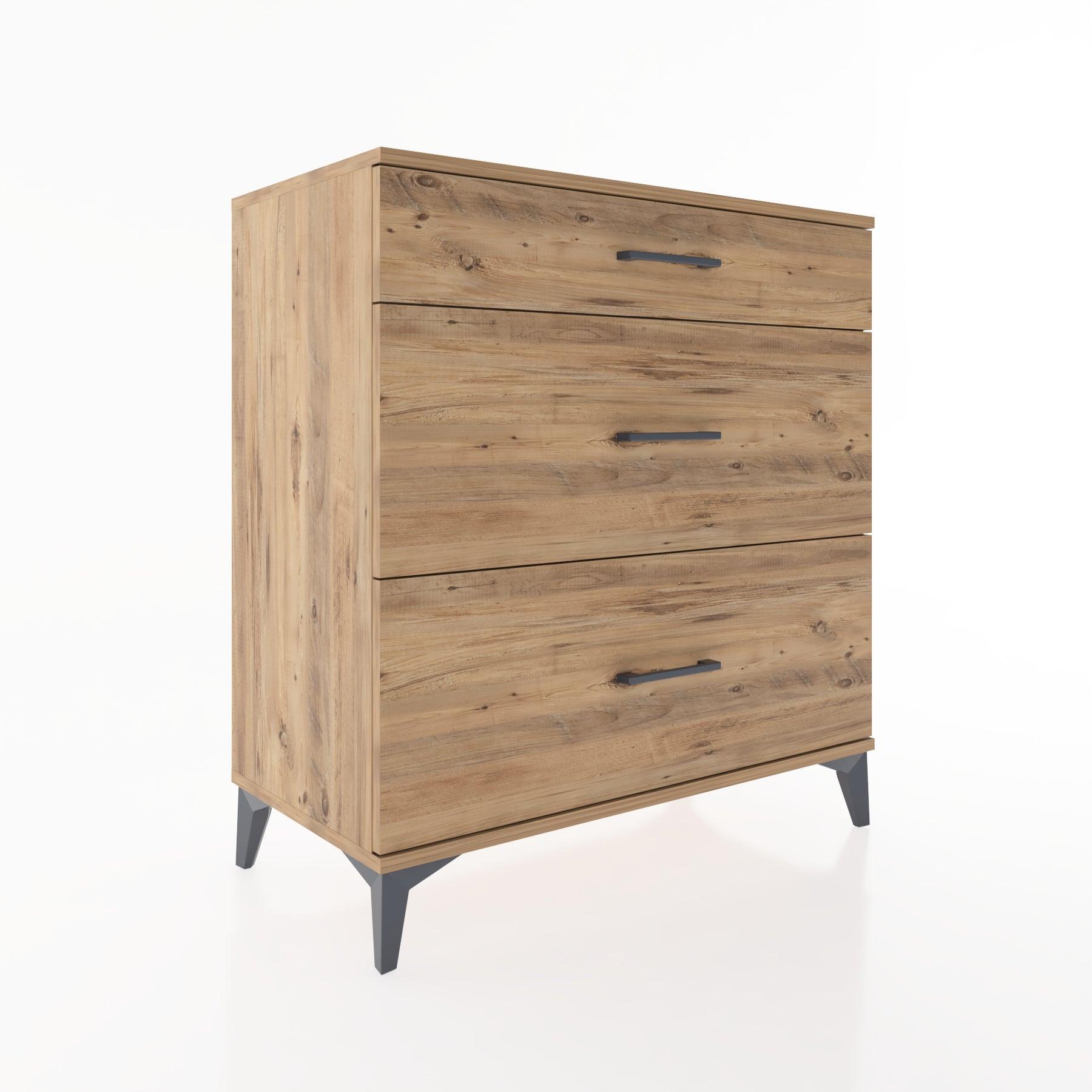 Woodntry Modüler Şifonyer Çam 88x44x84 cm Çekmeceli C5-3