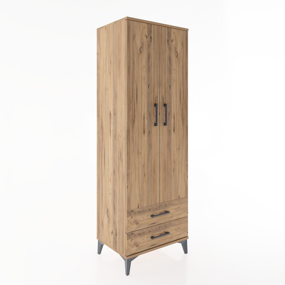 Woodntry Modular Cabinet Pine 60x44x170 cm with Doors and Drawers KC29-3