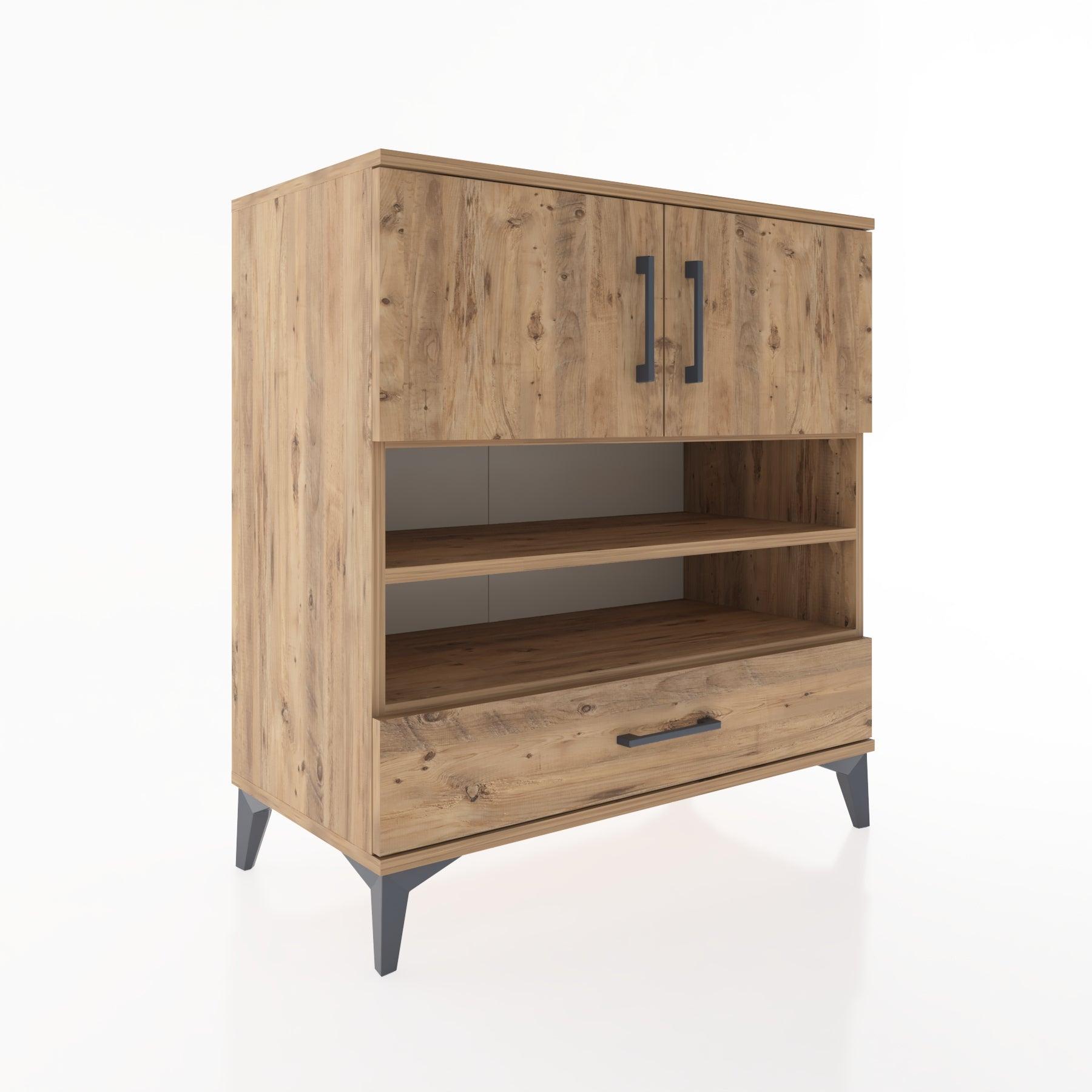 Woodntry Modular Dresser Pine 88x44x84 cm Functional F93-3