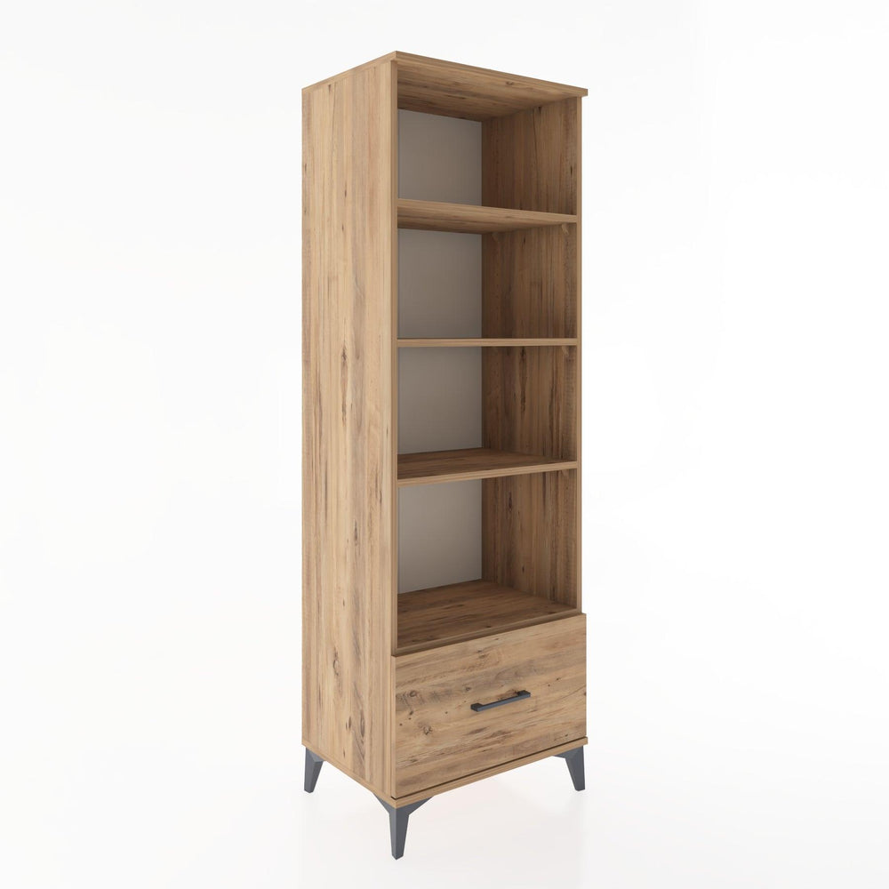 Woodntry Modular Cabinet Pine 60x44x170 cm with Drawers and Shelves CR44-3