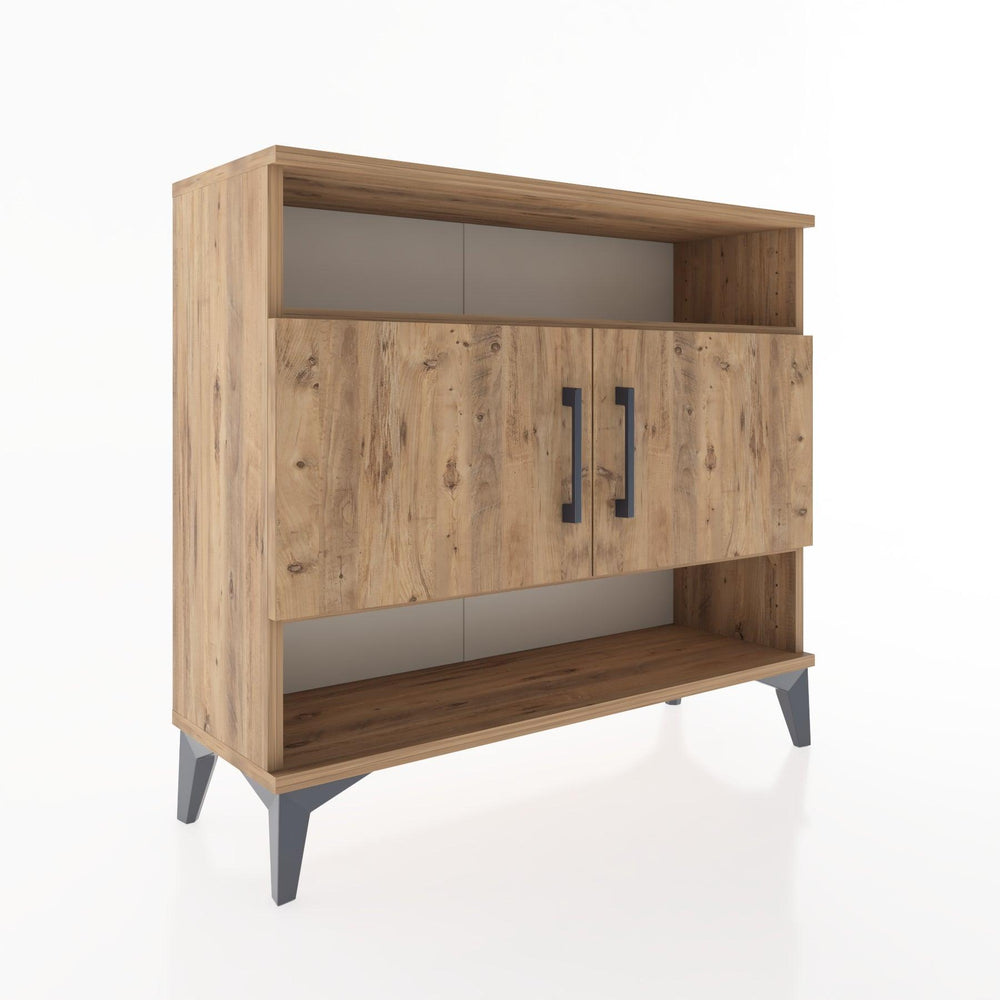 Woodntry Modüler Şifonyer Çekmece ve Kapaklı V3 88x30x68 cm Aytaşı - Woodntry