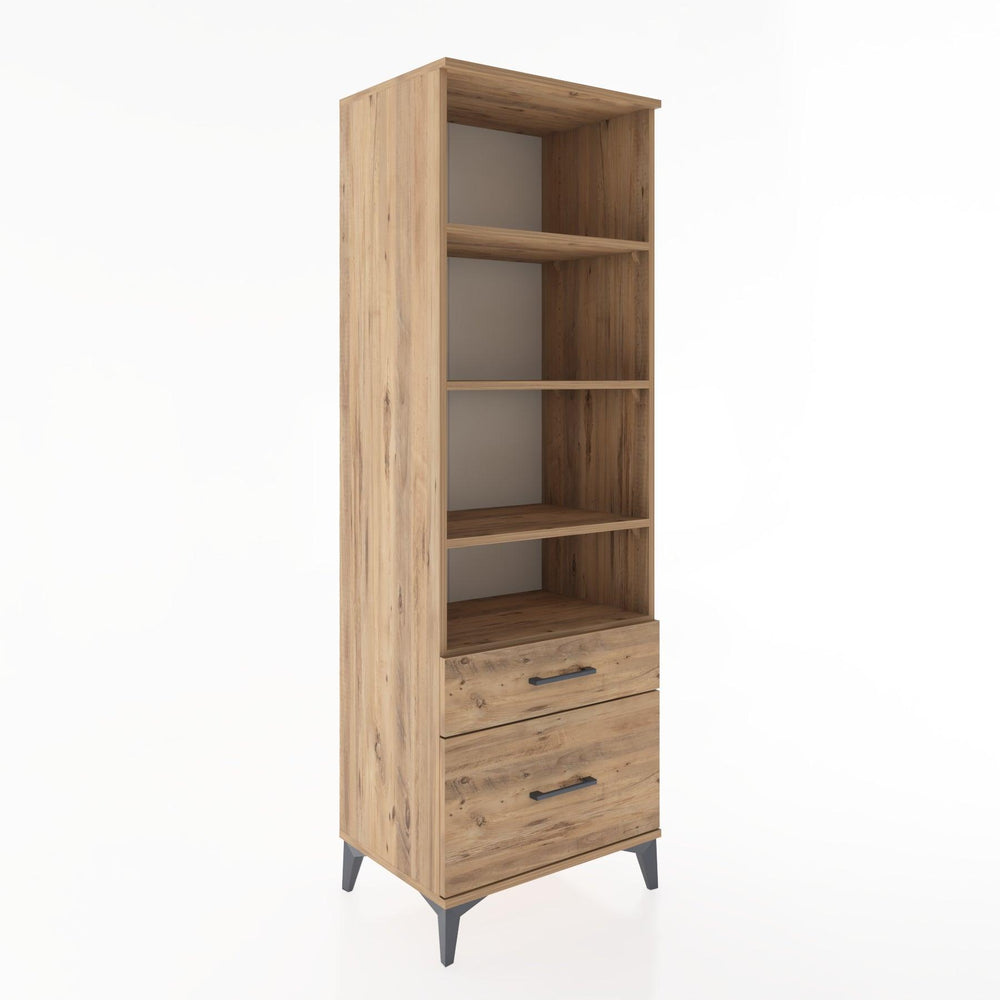 Woodntry Modular Cabinet Pine 60x44x170 cm with Drawers and Shelves CR43-3