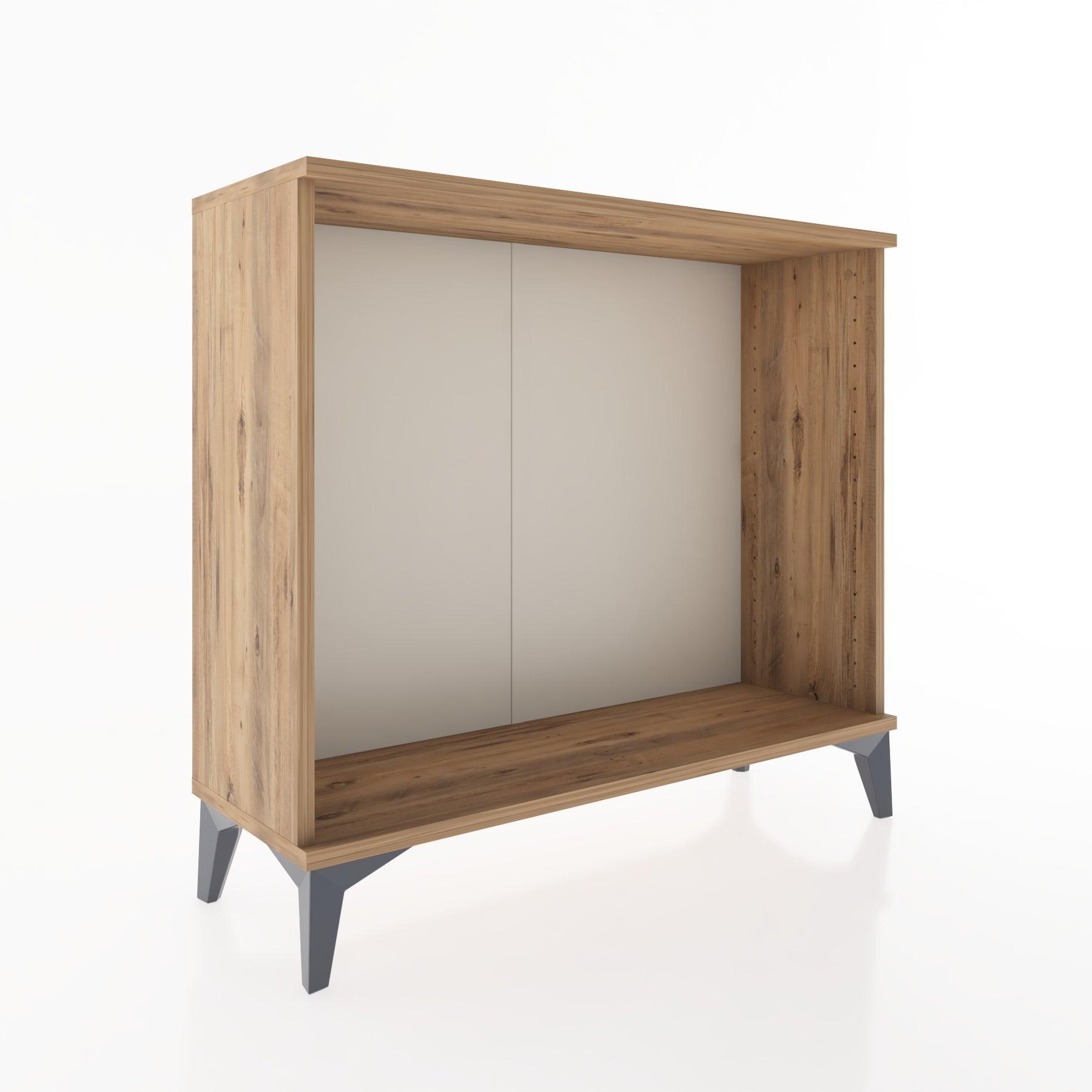 Woodntry Modüler Şifonyer Tek Bölmeli 88x30x68 cm Çam - Woodntry