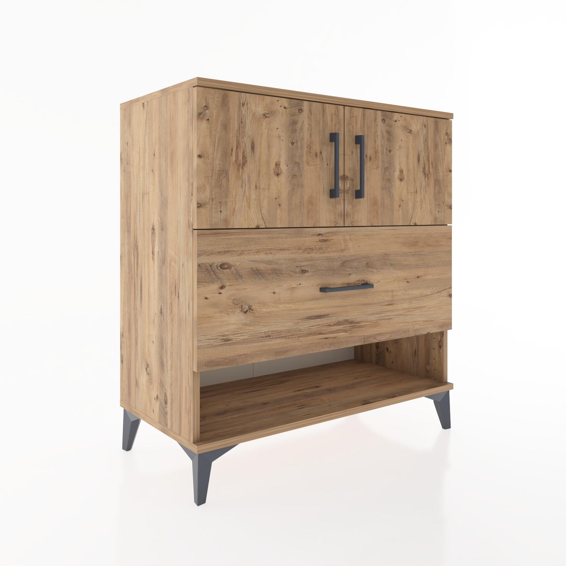 Woodntry Modular Dresser Pine 88x44x84 cm Functional F120-3