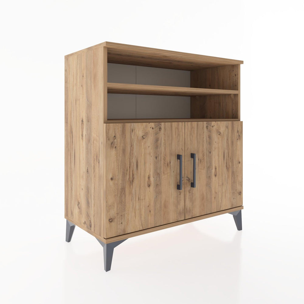 Woodntry Modular Dresser Pine 88x44x84 cm with Cover and Shelf KR37-3