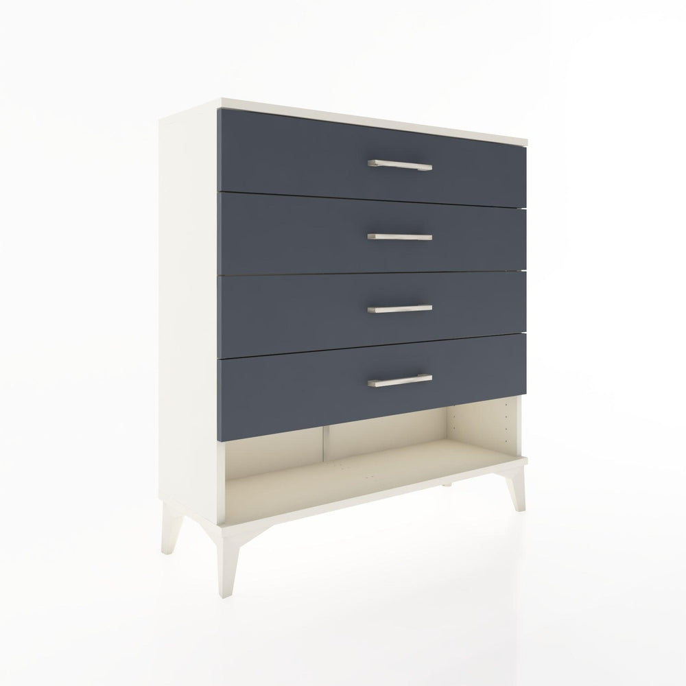 Woodntry Modular Dresser Moonstone 88x30x84 cm with Drawers and Shelves CR2-1