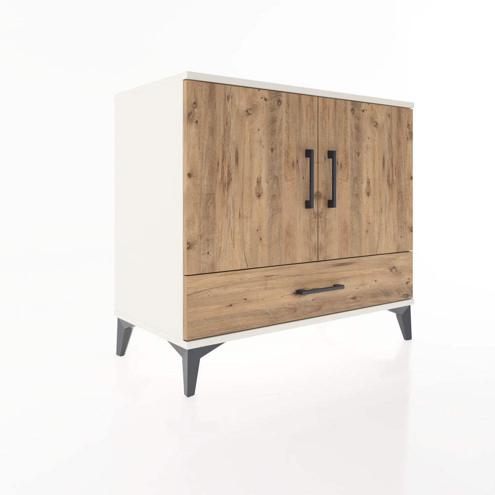 Woodntry Modüler Şifonyer Aytaşı 88x44x68 cm Kapaklı ve Çekmeceli KC2-1