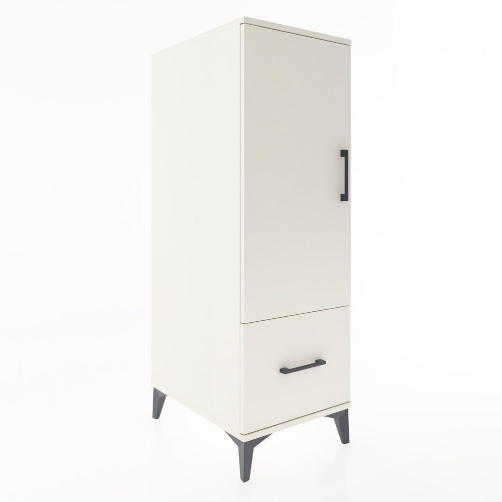 Woodntry Modular Cabinet Moonstone 44x30x122 cm with Doors and Drawers KC2-1