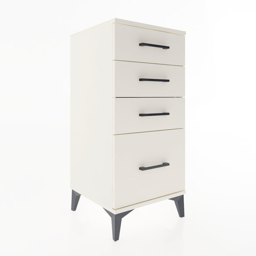 Woodntry Modular Nightstand Moonstone 44x44x84 cm Drawer C2-1