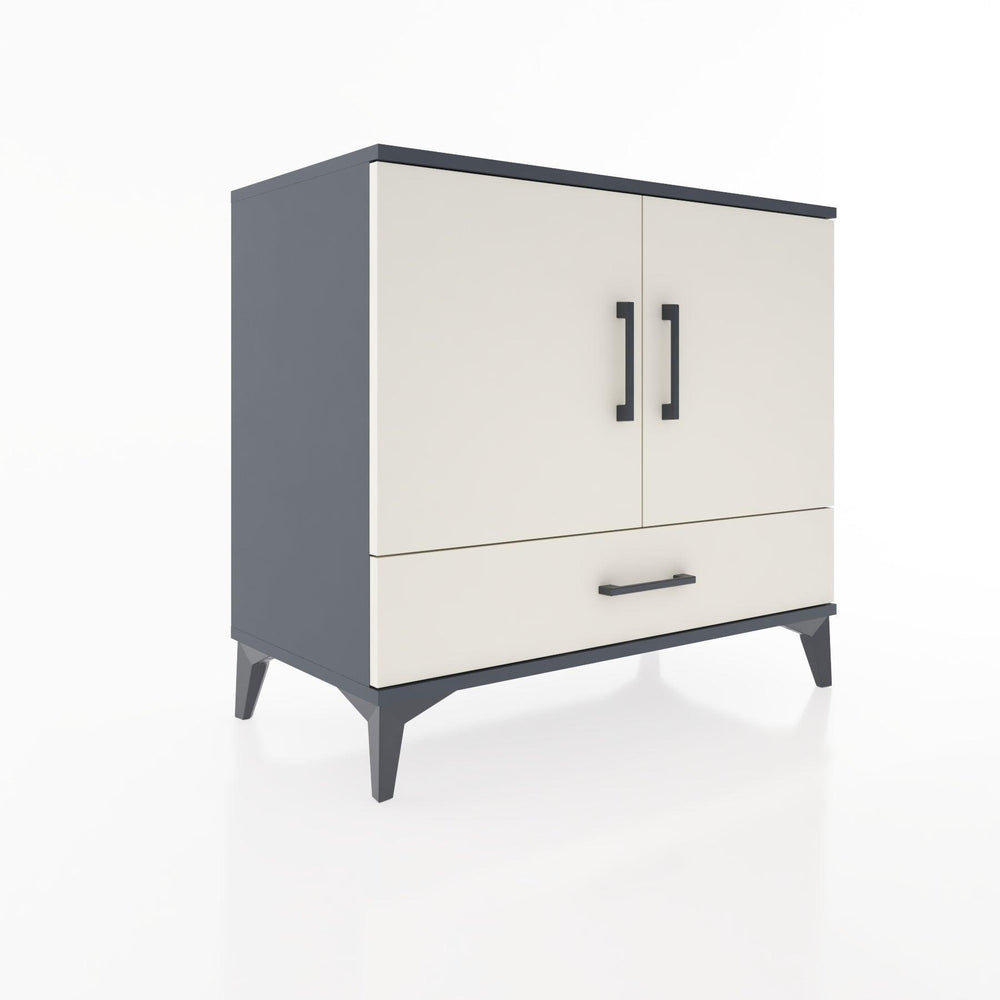 Woodntry Modular Dresser Anthracite 88x44x68 cm with Cover and Drawer KC2-2