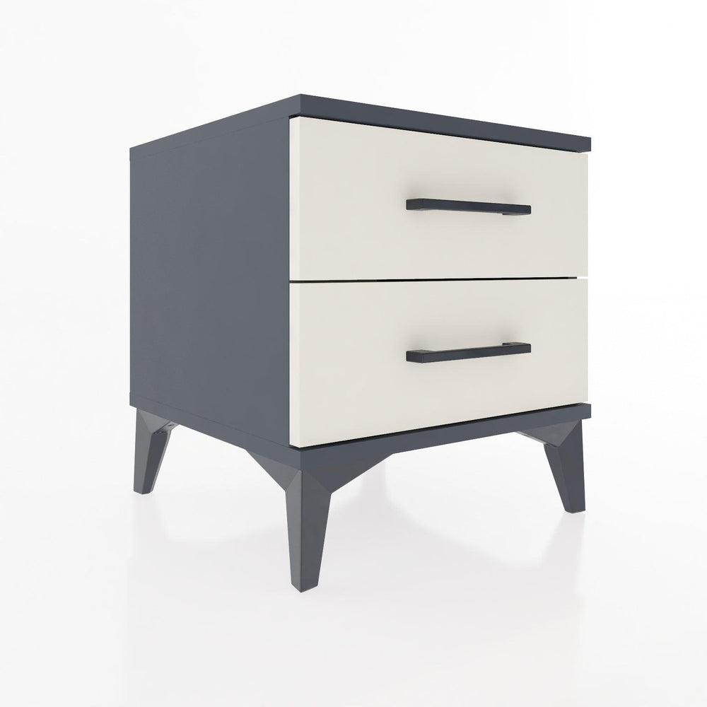 Woodntry Modular Nightstand Anthracite 44x44x36 cm Drawer C2-2