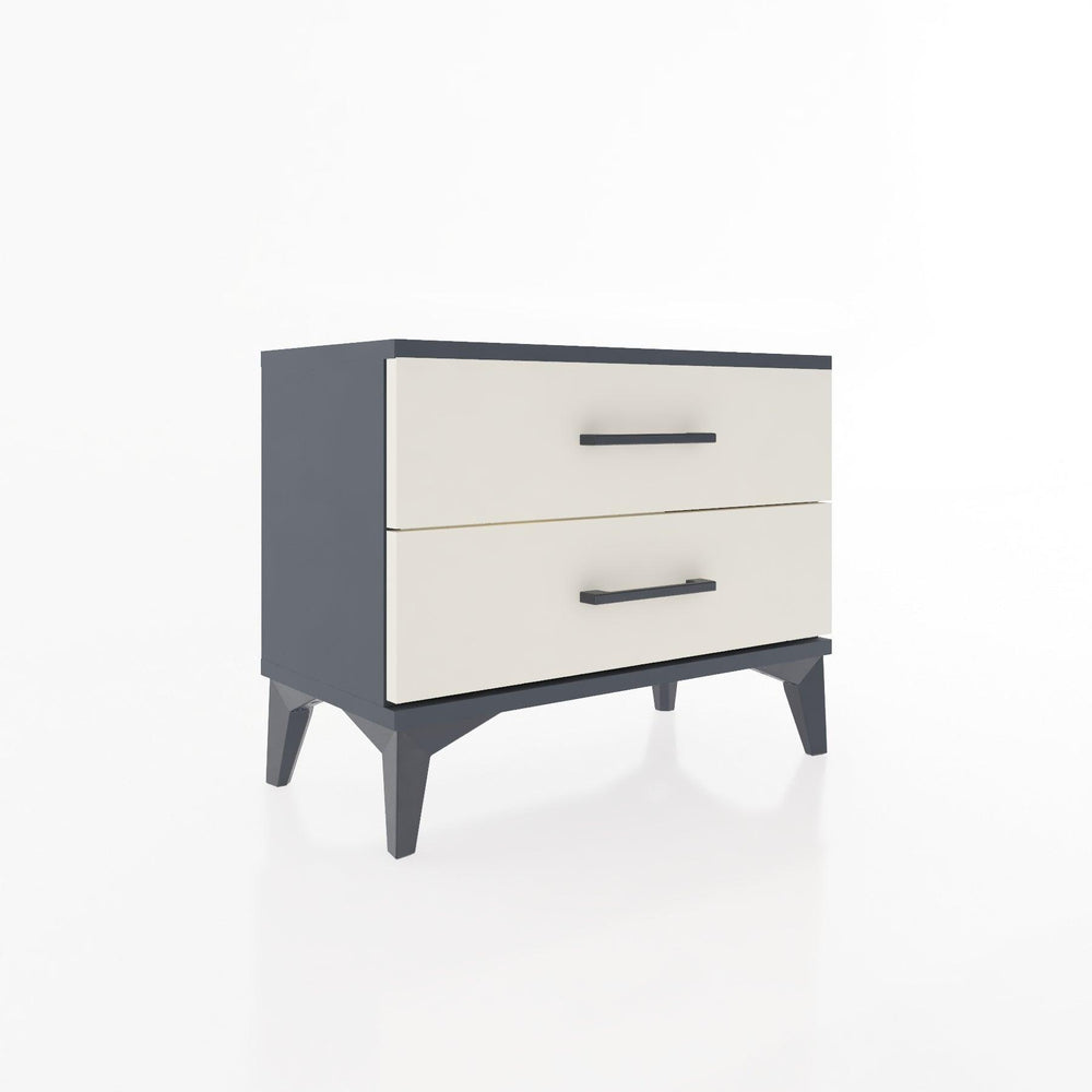Woodntry Modular Nightstand Anthracite 60x30x36 cm Drawer C2-2