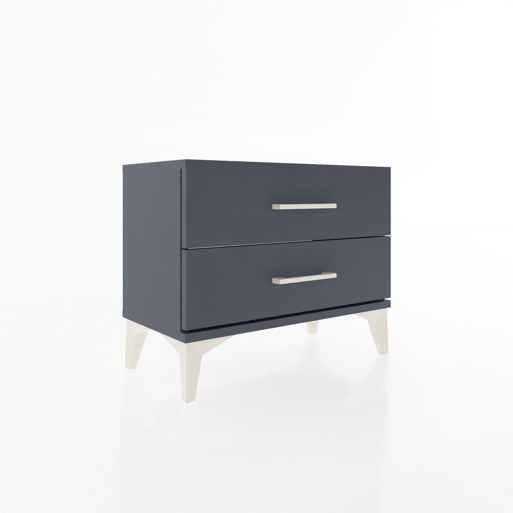 Woodntry Modular Nightstand Anthracite 60x30x36 cm Drawer C2-2