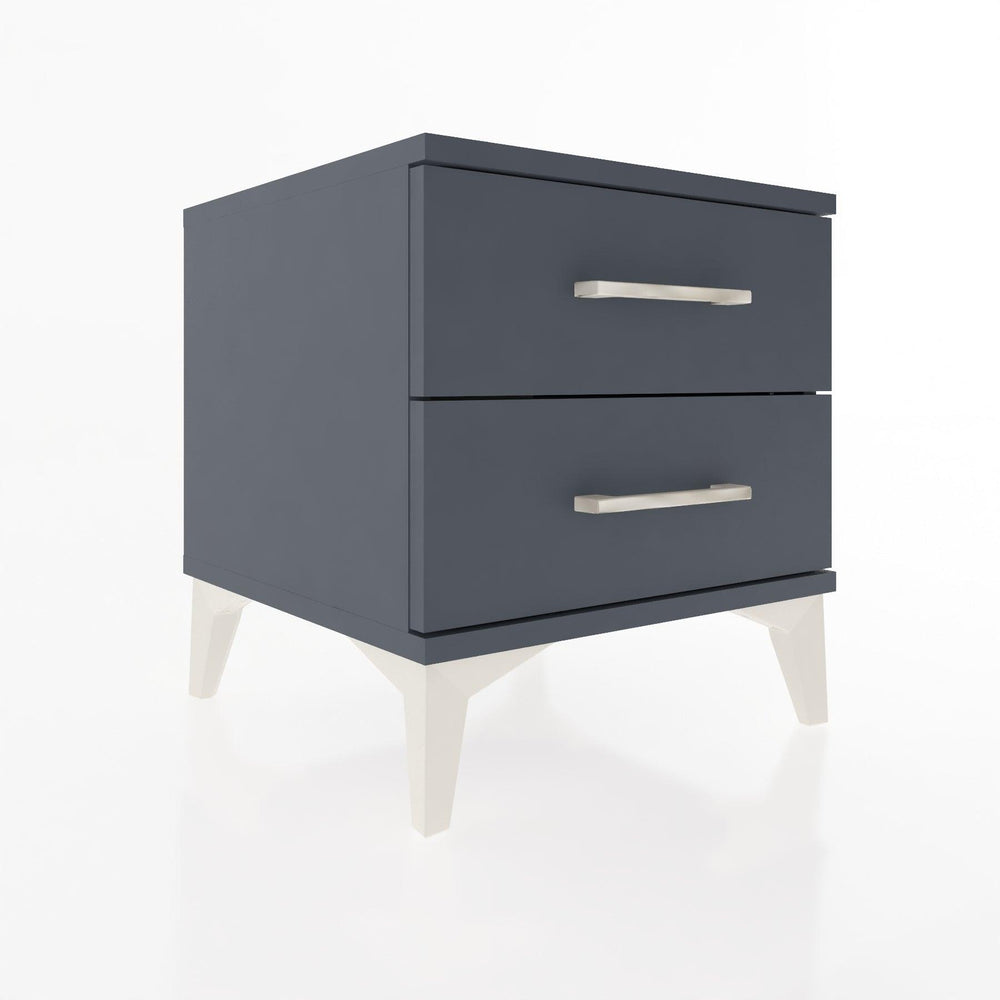 Woodntry Modular Nightstand Anthracite 44x44x36 cm Drawer C2-2