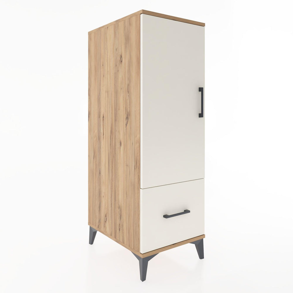 Woodntry Modular Cabinet Pine 44x30x122 cm with Doors and Drawers KC2-3