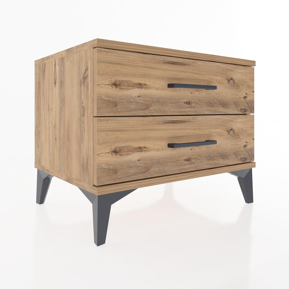 Woodntry Modular Nightstand Pine 60x44x68 cm Drawer C2-3
