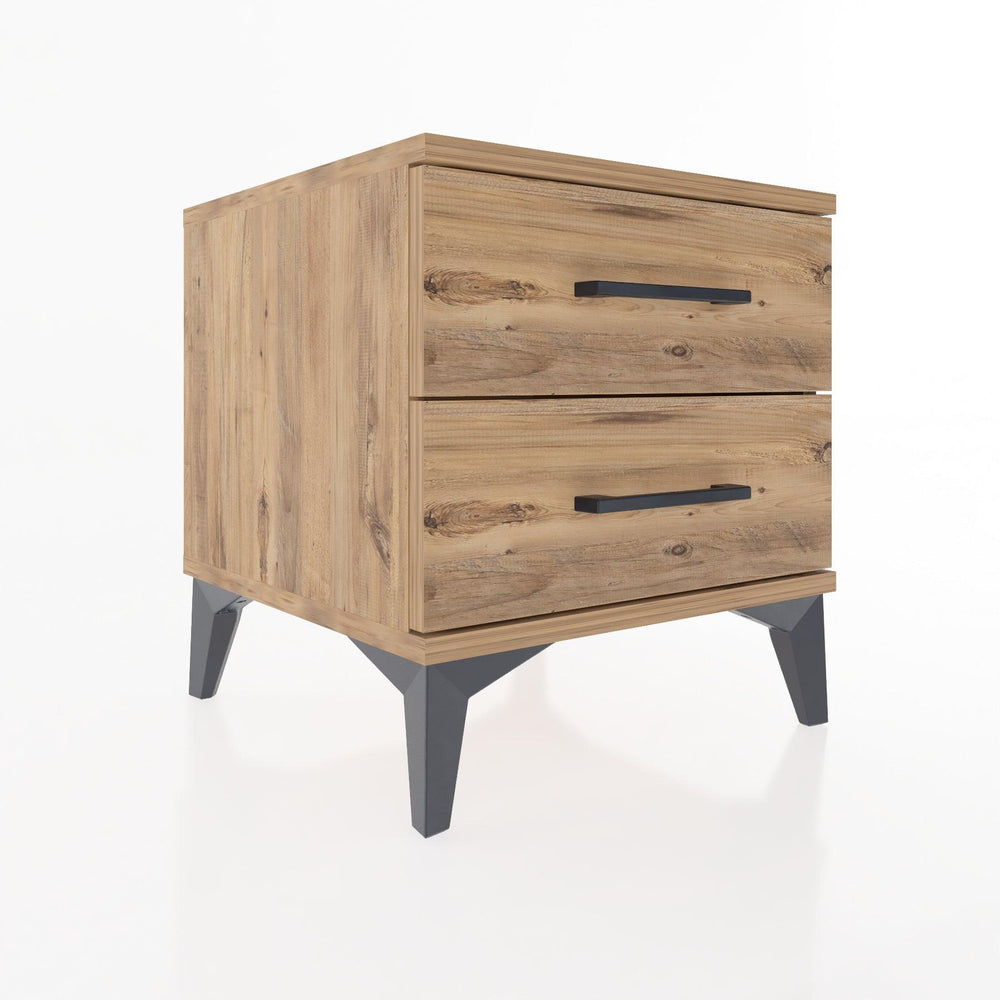 Woodntry Modular Nightstand Pine 44x44x36 cm Drawer C2-3