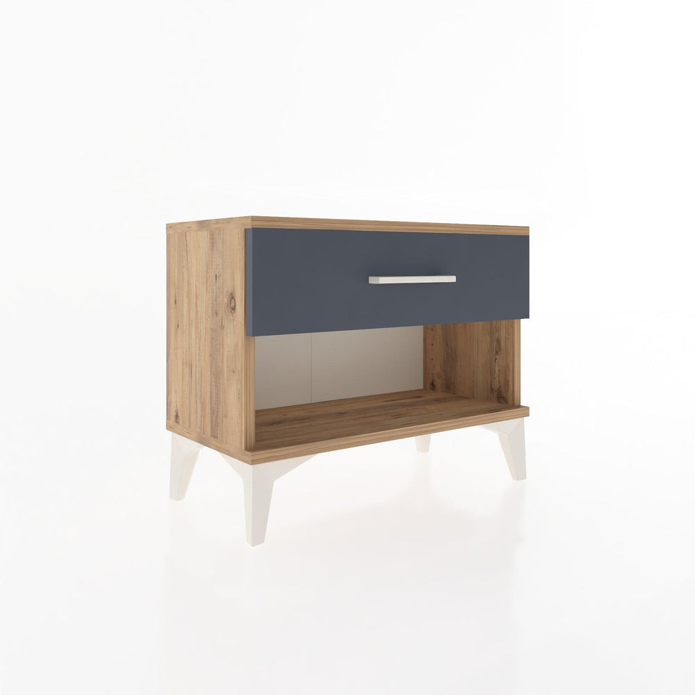 Woodntry Modüler Komodin Çam 60x30x36 cm Çekmeceli ve Raflı CR3-3