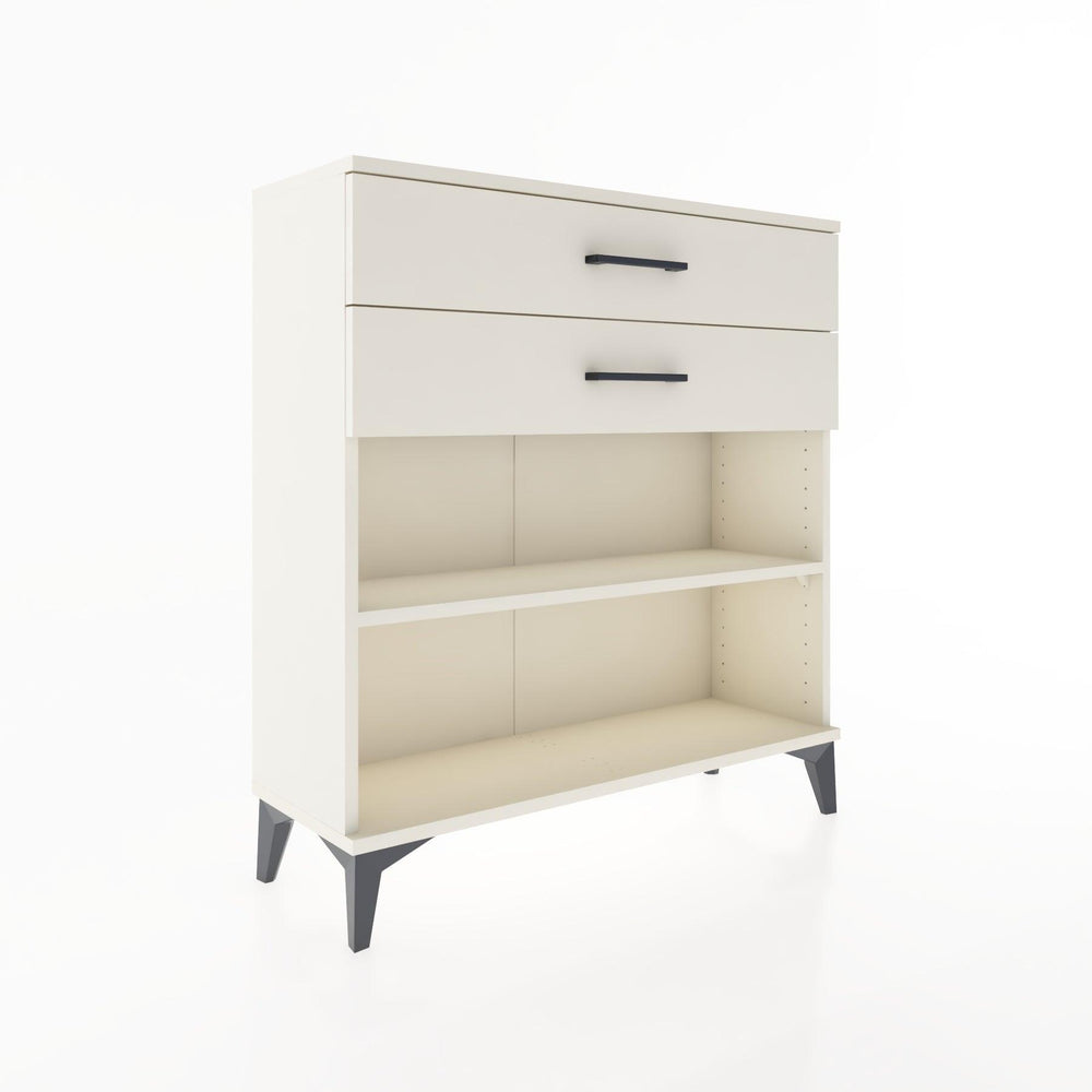 Woodntry Modular Dresser Moonstone 88x30x84 cm with Drawers and Shelves CR4-1