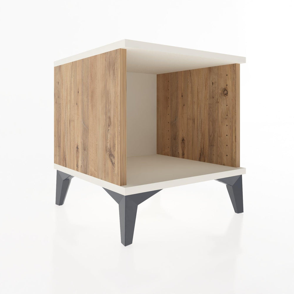 Woodntry Modular Nightstand Pine 44x44x36 cm Shelf R4-3