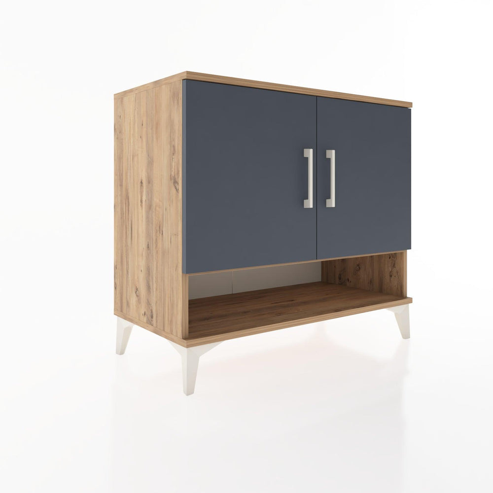 Woodntry Modüler Şifonyer Çam 88x44x68 cm Kapaklı ve Raflı KR4-3