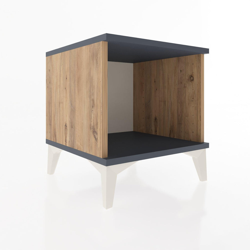 Woodntry Modular Nightstand Pine 44x44x36 cm Shelf R4-3