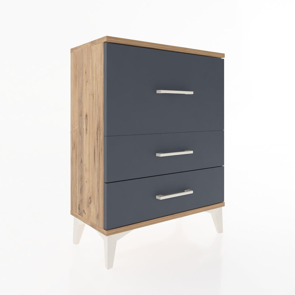 Woodntry Modular Nightstand Pine 60x30x68 cm Drawer C4-3