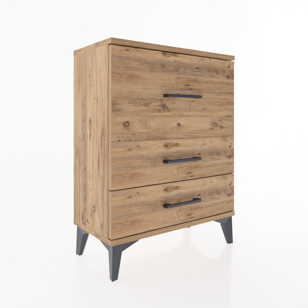 Woodntry Modular Nightstand Pine 60x30x68 cm Drawer C4-3