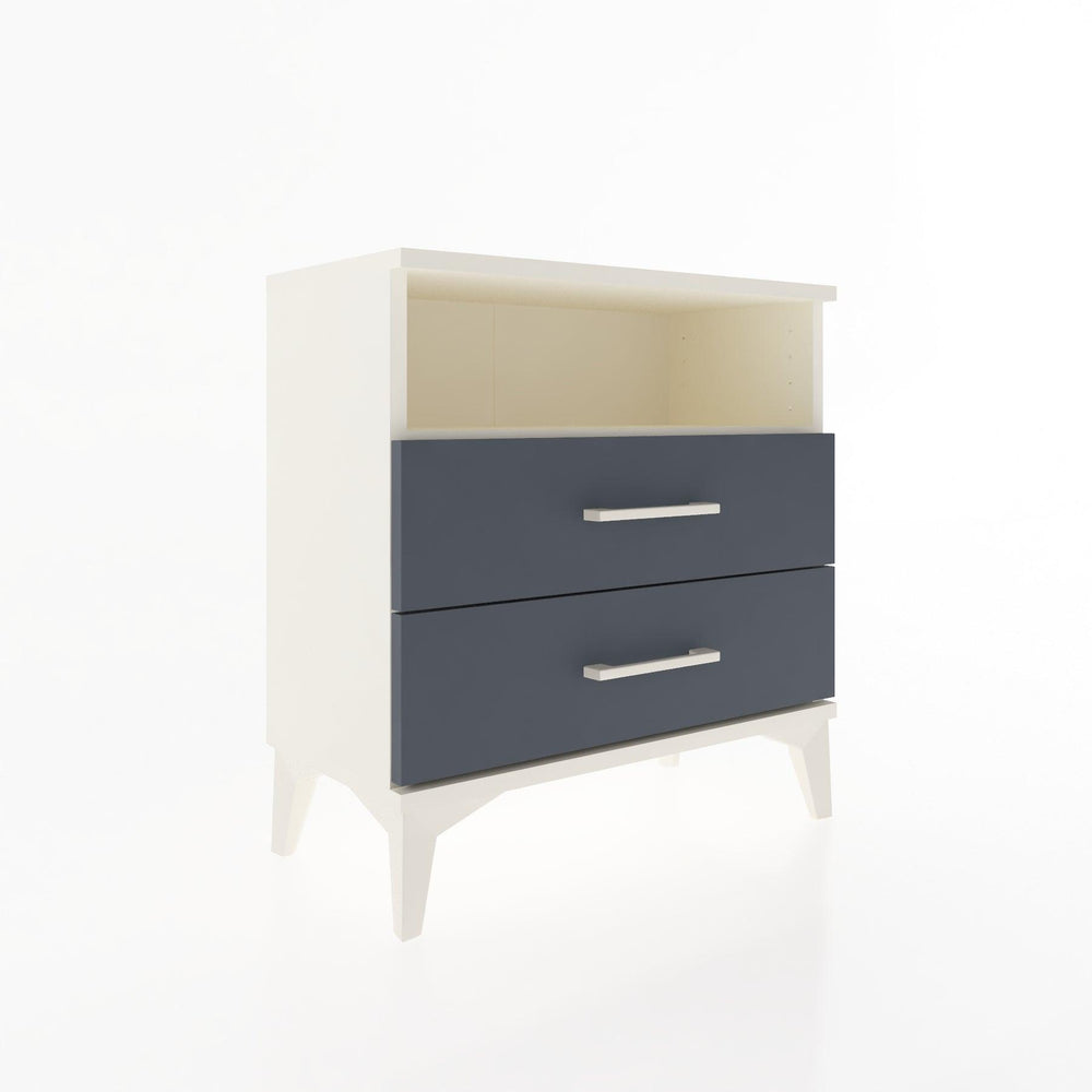 Woodntry Modüler Komodin Aytaşı 60x30x52 cm Çekmeceli ve Raflı CR5-1