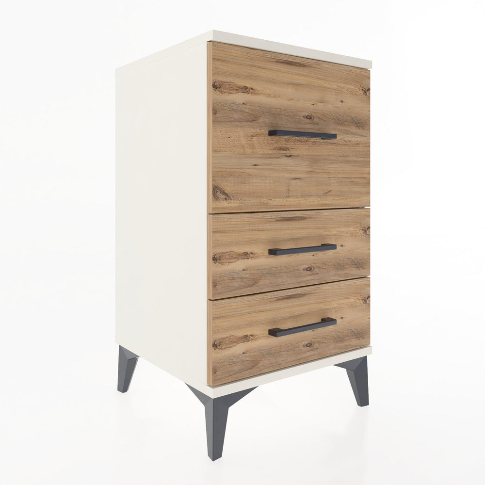 Woodntry Modular Nightstand Moonstone 44x44x68 cm Drawer C5-1