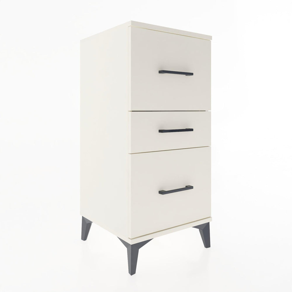 Woodntry Modular Nightstand Moonstone 44x44x84 cm Drawer C5-1